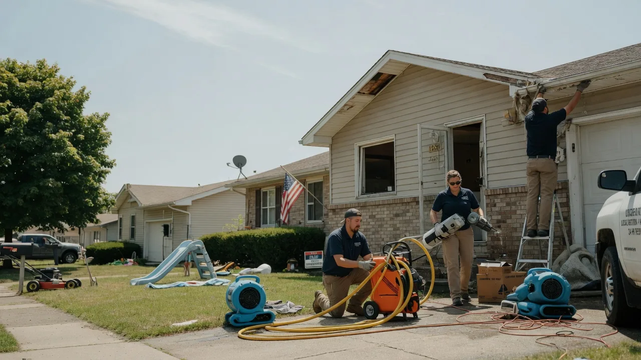 Water Damage Restoration in Girard, KS near me